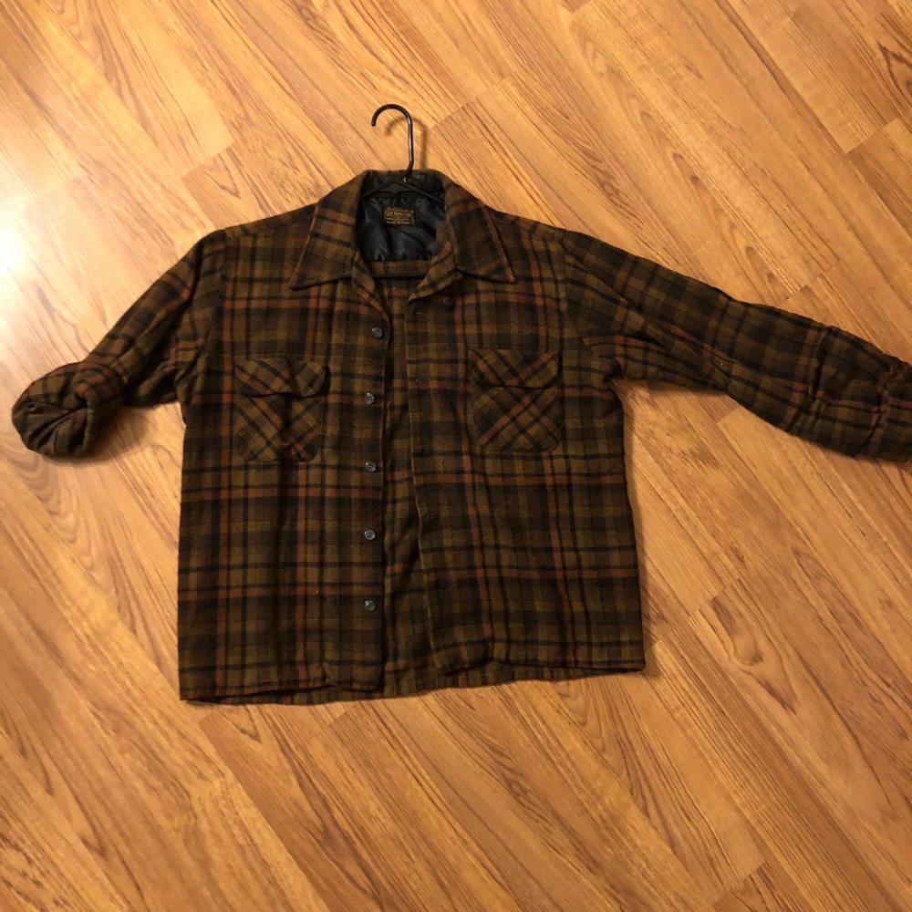 Vintage St Moritz Wool Plaid Jacket